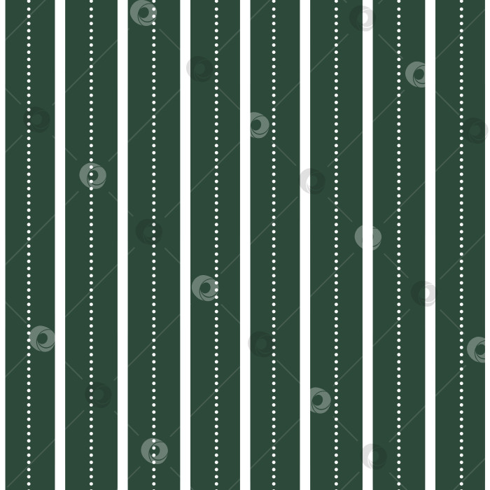 Скачать Бесшовный узор, милый детский паттерн, фон, новый год, рождество, принт зеленый белый полосы фотосток Ozero