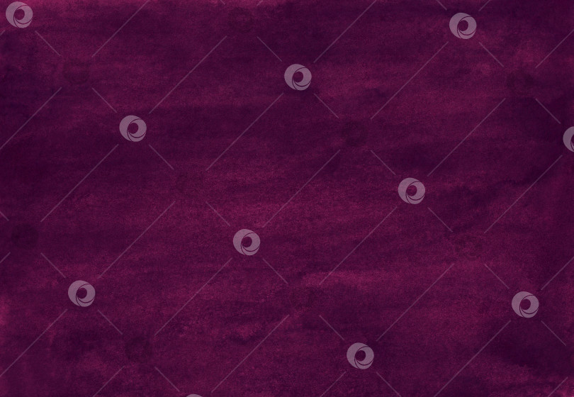 Скачать Акварельная картина с текстурой фона темно-фиолетового винного цвета. O фотосток Ozero