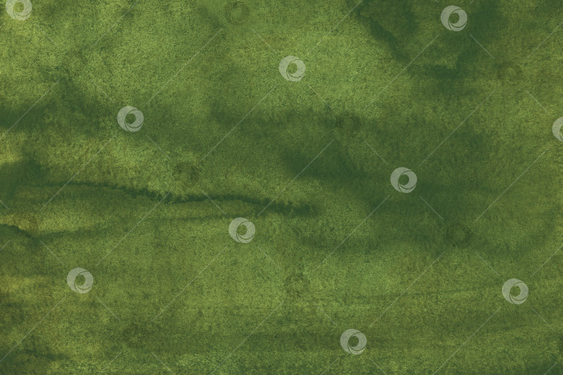 Скачать Акварельная текстура глубокого оливково-зеленого фона. Должно быть, старый гранж фотосток Ozero