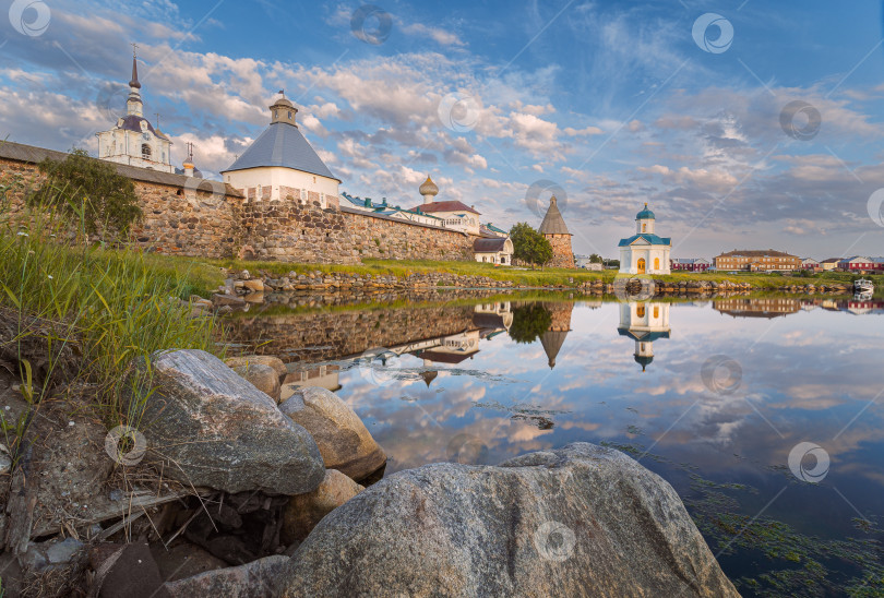 Скачать Соловецкий пейзаж. Соловецкий пейзаж. фотосток Ozero