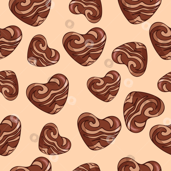 Скачать 2021.06.27_Chocolate_pattern6 фотосток Ozero