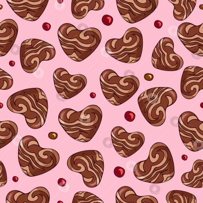 Скачать 2021.06.27_Chocolate_pattern7 фотосток Ozero