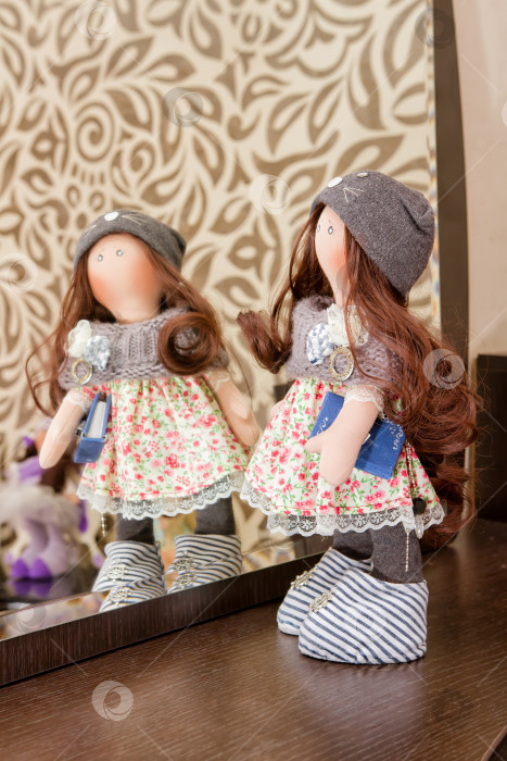Скачать кукла ручной работы с натуральными волосами фотосток Ozero