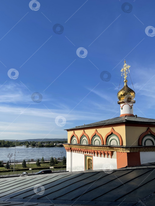 Скачать 18 июля 2022 года - Иркутск, Россия: Богоявленский собор фотосток Ozero