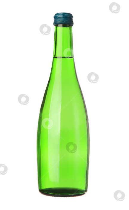 Скачать стеклянная бутылка с закрытой водой фотосток Ozero