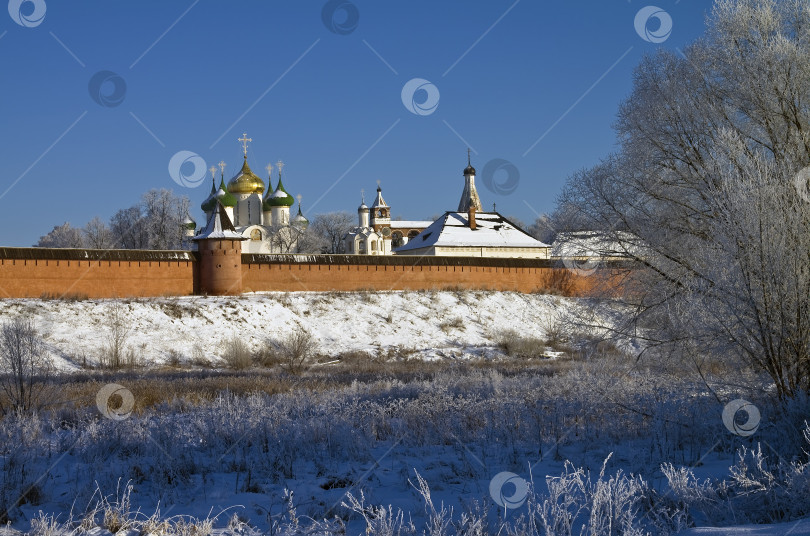 Скачать Вид на Свято-Евфимиев монастырь, Суздаль, Россия. фотосток Ozero