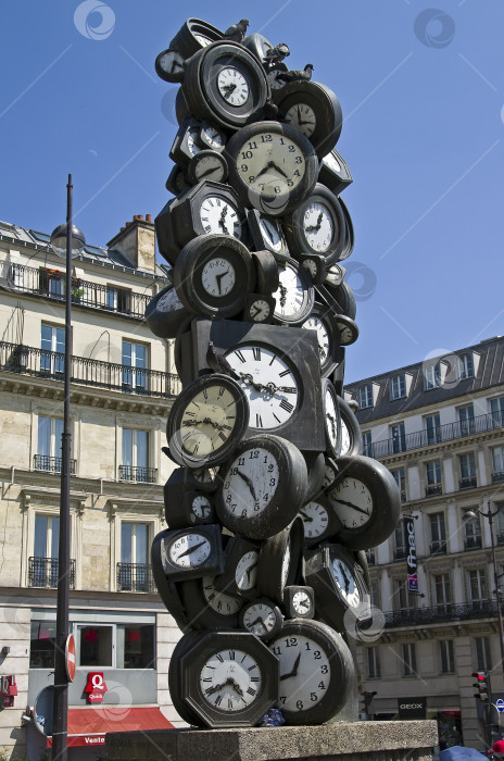 Скачать Часы как материал для абстрактной скульптуры. фотосток Ozero