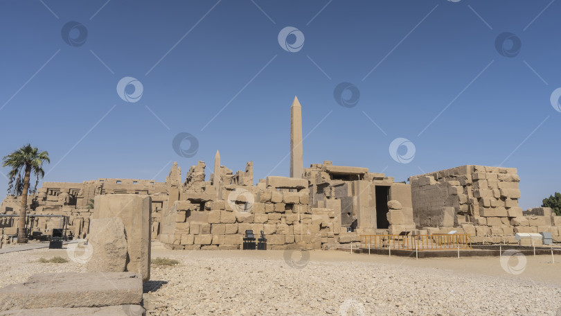 Скачать Древний Карнакский храм в Луксоре. фотосток Ozero