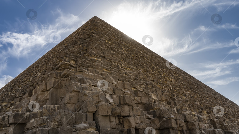 Скачать Великая пирамида Хеопса в Гизе. фотосток Ozero