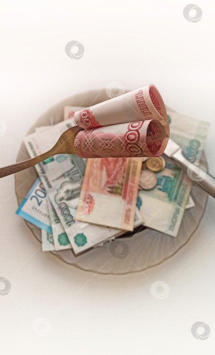 Скачать Российская валюта фотосток Ozero