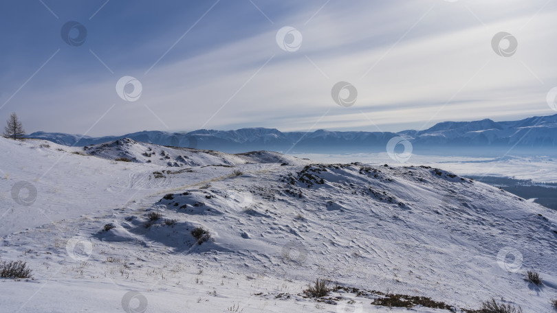 Скачать Высокогорное плато в горах Алтая. фотосток Ozero