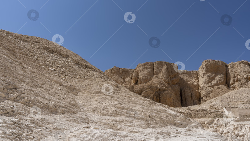 Скачать Пейзаж Долины царей в Луксоре. фотосток Ozero