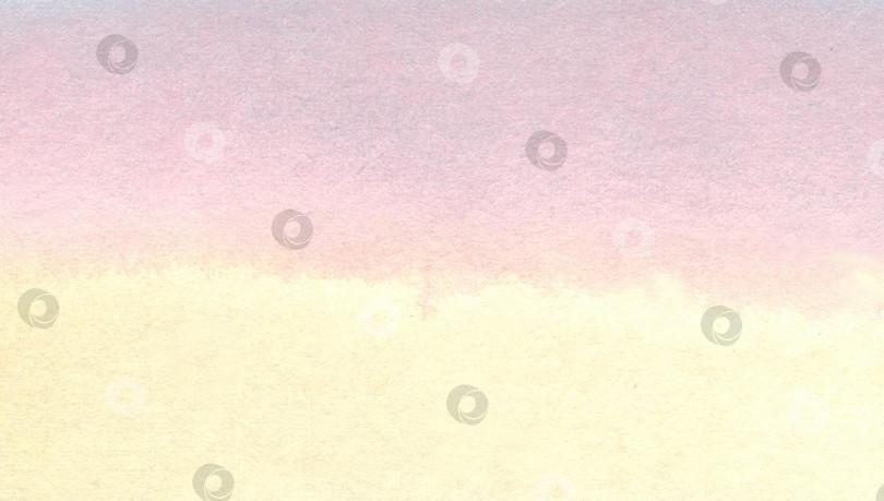 Скачать Акварельный фон с желто-розовой акварельной текстурой. Нарисован вручную. Для баннеров, плакатов и других ваших дизайнов. фотосток Ozero