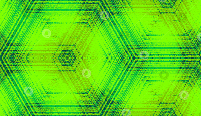 Скачать Бесшовный абстрактный геометрический текстурированный узор в зеленовато-желтых тонах фотосток Ozero