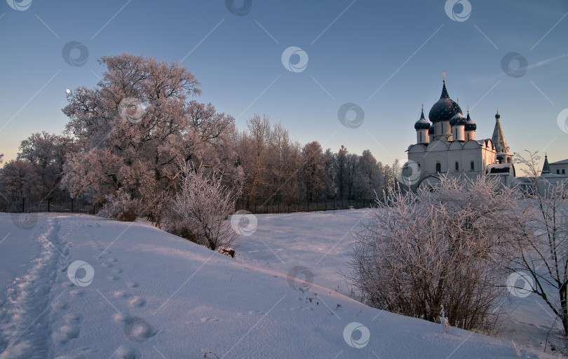 Скачать Зимний закат. фотосток Ozero