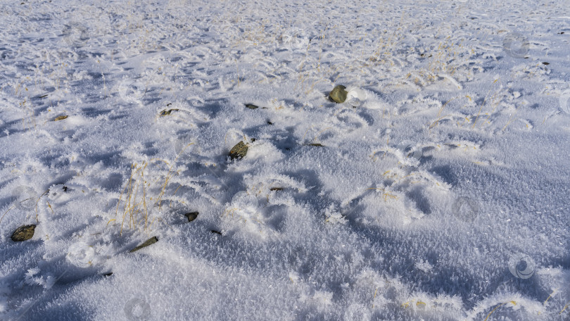 Скачать Чистая белая заснеженная поверхность. фотосток Ozero