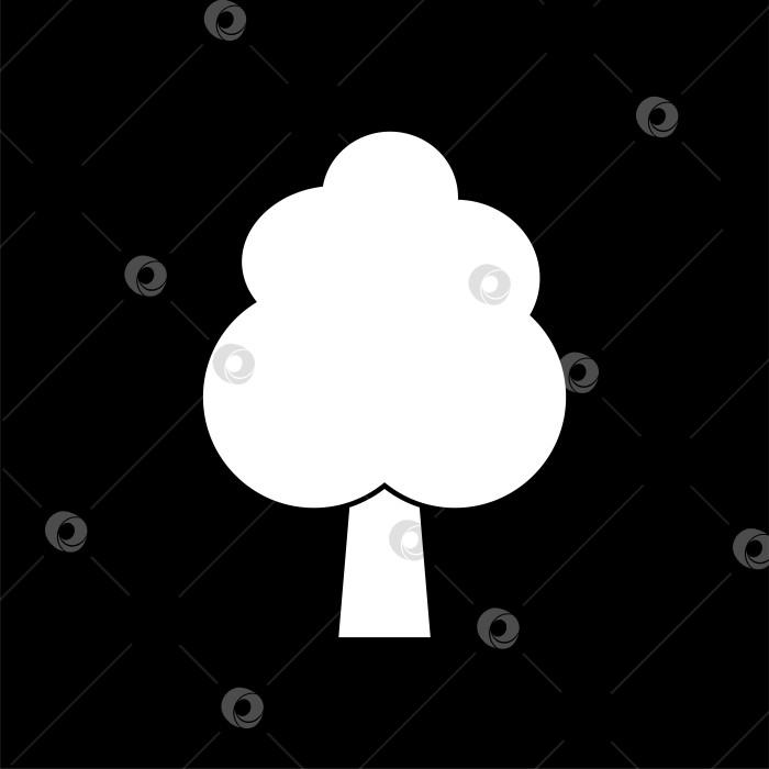 Скачать Ассоциации и символы устойчивости. Символы природы - дерево. Разработайте на белом фоне для ваших целей иконки для приложений и сайтов на тему экологии. фотосток Ozero
