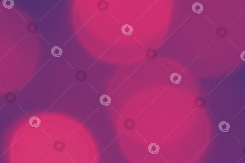 Скачать Абстрактный фон. Темно-розовый, красный, фиолетовый, большие размытые круги, фон боке, подсветка с пространством для копирования. фотосток Ozero