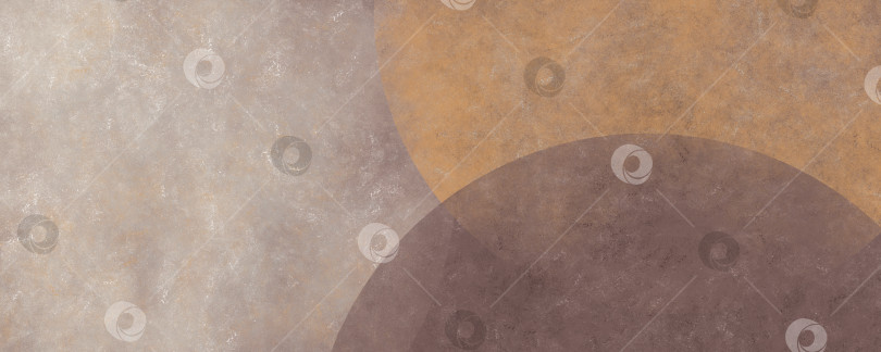 Скачать Акварельный гранжевый фон из трех кругов фотосток Ozero
