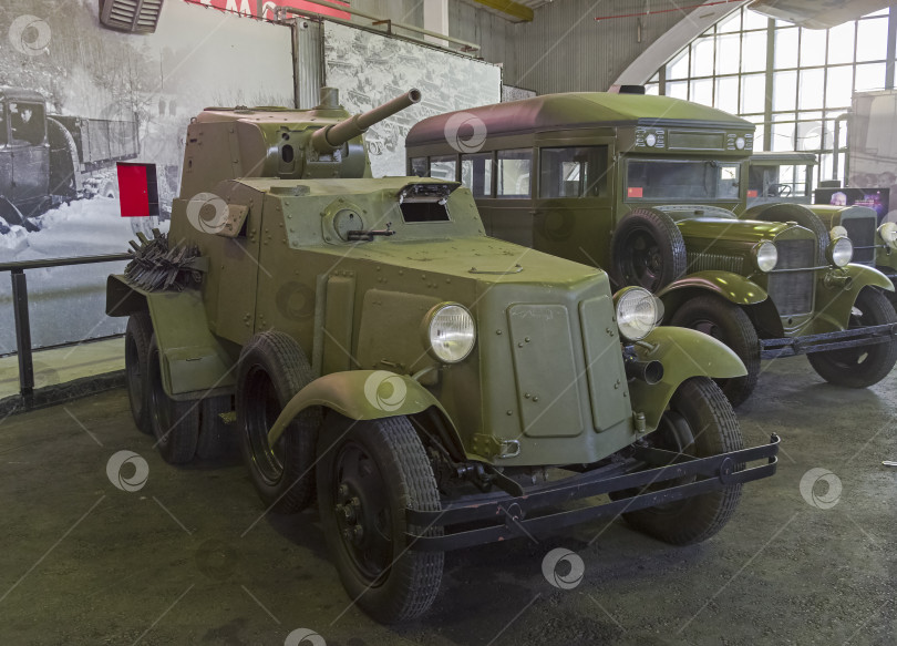 Скачать Средний советский бронеавтомобиль БА-10, 1938 год выпуска. фотосток Ozero