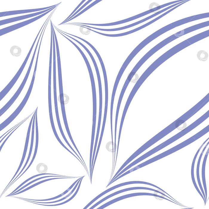 Скачать Плавные сиреневые линии для открыток, приглашений, веб-сайтов, текстиля. фотосток Ozero