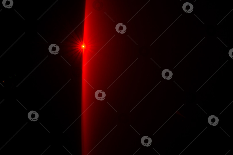 Скачать абстрактный фон со световыми эффектами, напоминающими космическую фотографию фотосток Ozero