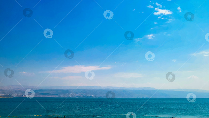 Скачать Морской пейзаж. Мертвое море фотосток Ozero