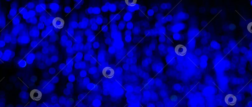 Скачать абстрактный фон с размытым синим боке фотосток Ozero