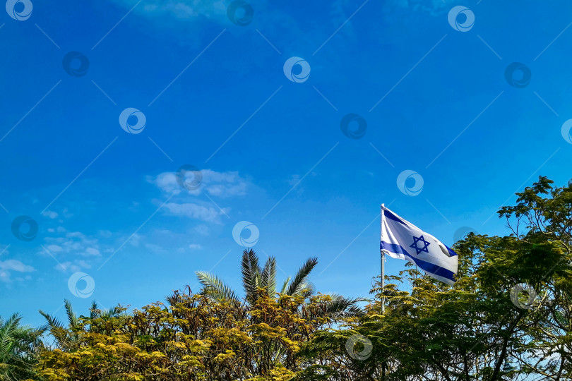 Скачать Флаг Израиля фотосток Ozero