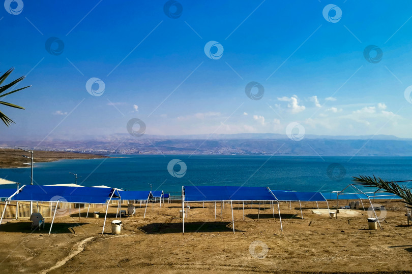 Скачать Пляж Калия на Мертвом море Израиль фотосток Ozero