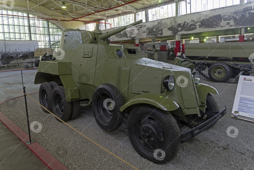 Скачать Средний советский бронеавтомобиль БА-10М, 1939 год выпуска. фотосток Ozero