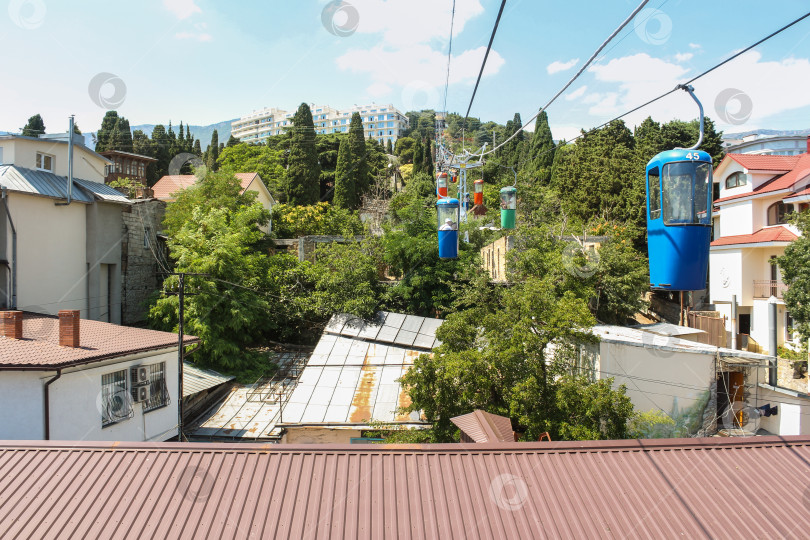 Скачать Городская канатная дорога. фотосток Ozero