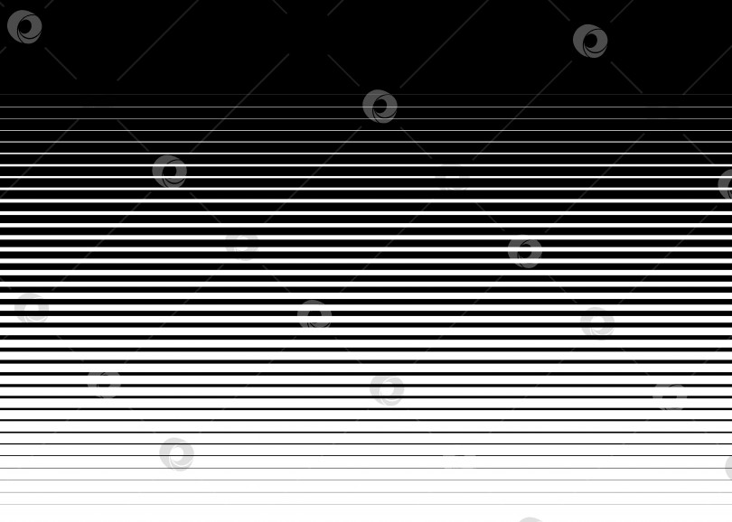 Скачать Горизонтальные параллельные черные полосы на белом фоне. Полутоновые градиентные линии. фотосток Ozero
