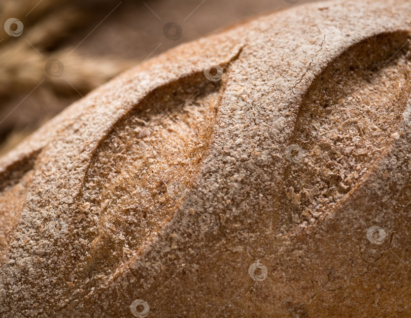 Скачать буханка хлеба вид сверху фотосток Ozero