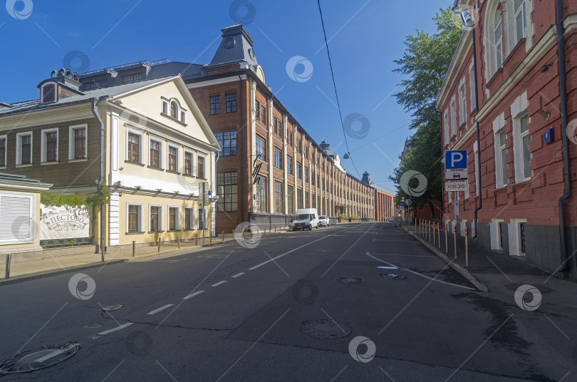 Скачать Улица Станиславского в центре Москвы. фотосток Ozero