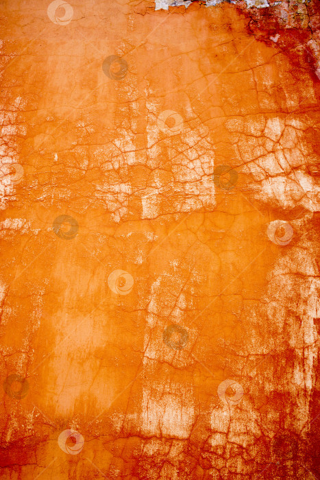 оранжевый абстрактный фон мазками масляной краски разных оттенков - Ozero -  российский фотосток