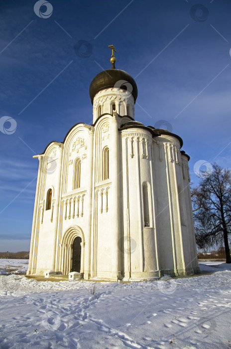 Скачать Церковь Покрова Пресвятой Богородицы на Нерли, Россия. фотосток Ozero