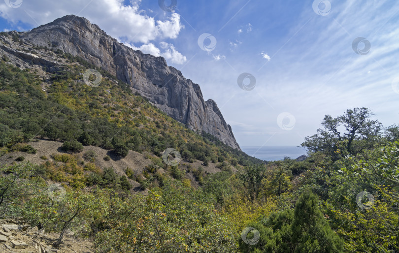 Скачать Пейзаж в Крымских горах. фотосток Ozero