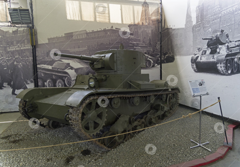 Скачать Советский легкий танк Т-26, 1936 год выпуска. фотосток Ozero