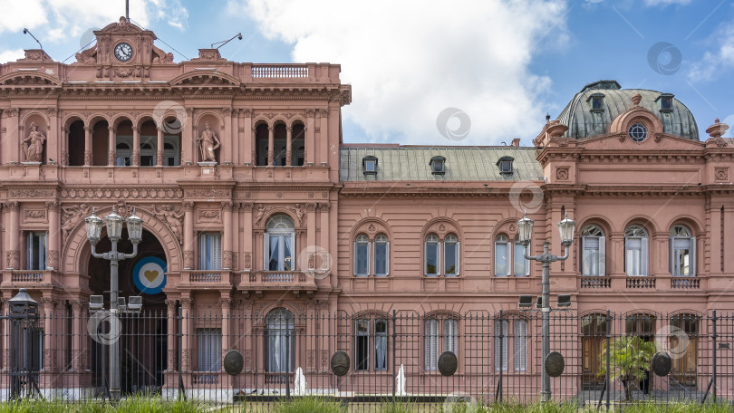 Скачать Старинное историческое здание конца XVI века - Casa Rosada фотосток Ozero