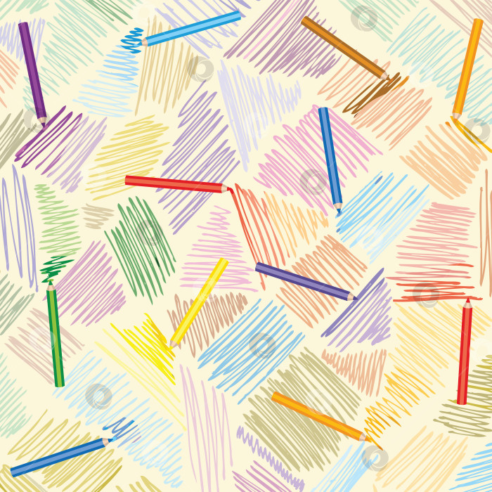 Скачать Векторные карандашные штрихи. Нарисованные от руки линии фотосток Ozero