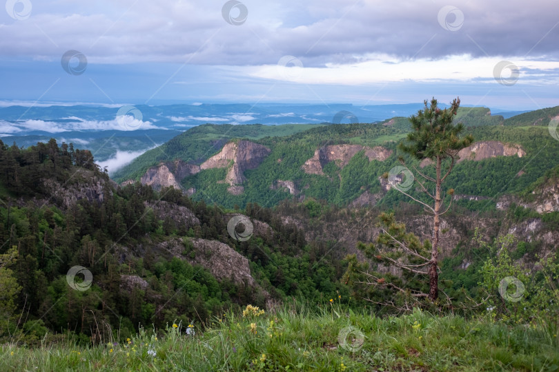 Скачать Горный пейзаж фотосток Ozero