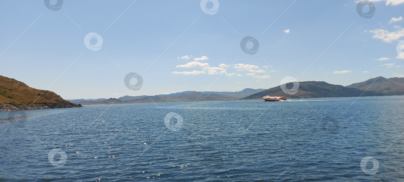 Скачать Бухтарминское водохранилище фотосток Ozero