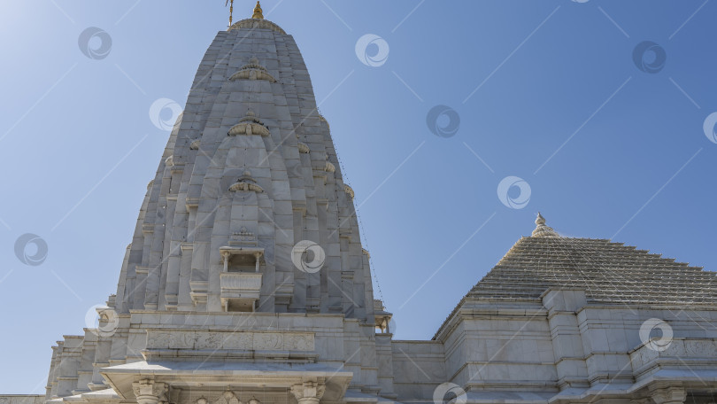 Скачать Древний беломраморный храм Лакшми Нараян (Бирла Мандир) в Джайпуре. фотосток Ozero