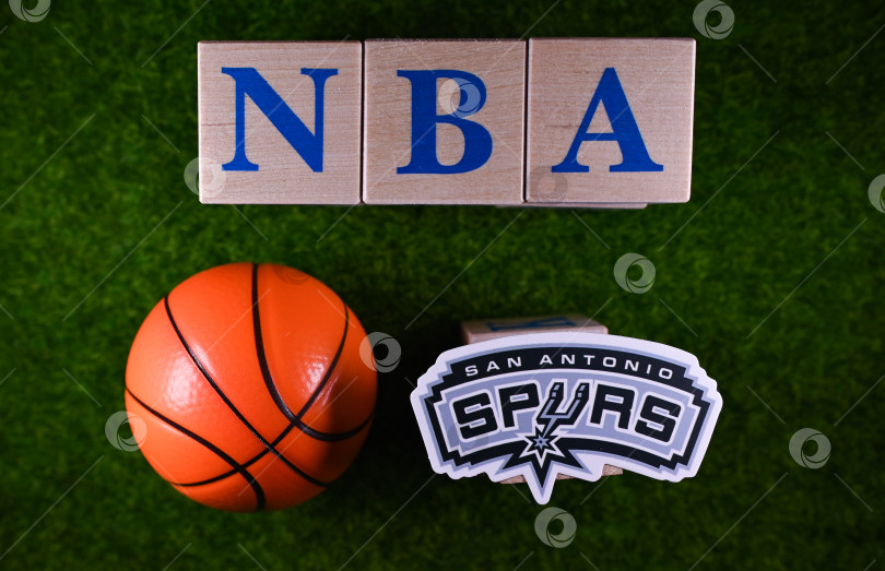 Скачать Эмблема клуба Национальной баскетбольной ассоциации фотосток Ozero