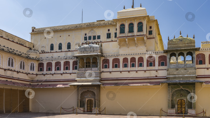 Скачать Древний городской дворец, Джайпур. фотосток Ozero