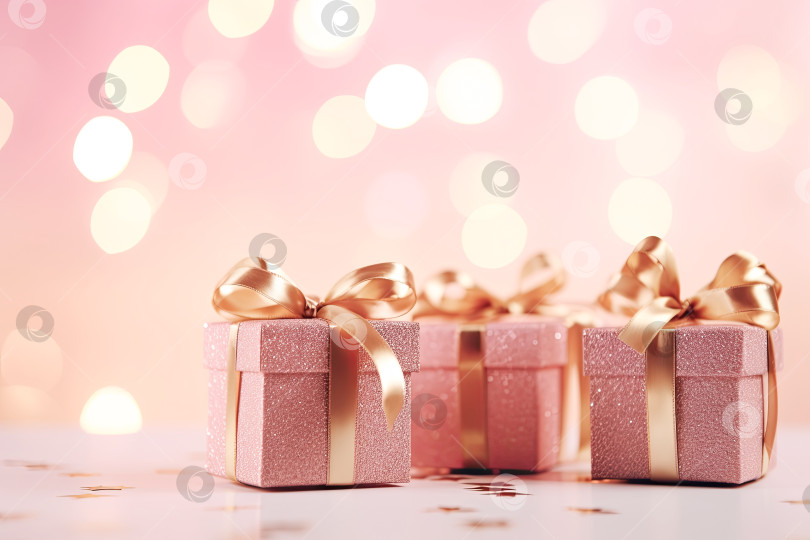 Скачать простые минималистичные подарочные рождественские коробки фотосток Ozero