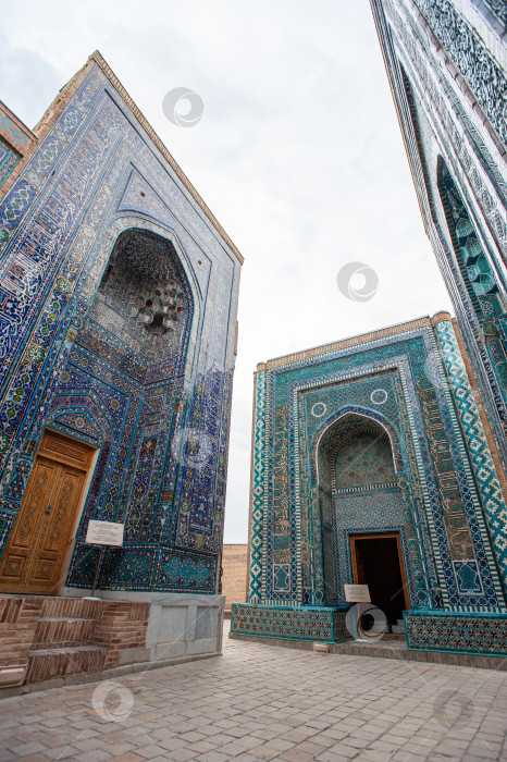 Скачать Мемориальный комплекс Шахи-Зинда в Самарканде, Узбекистан фотосток Ozero