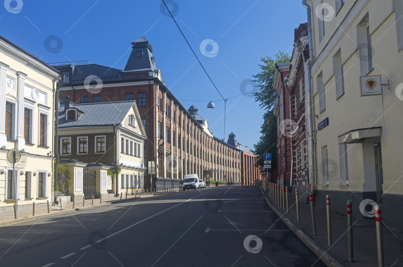 Скачать Улица Станиславского в центре Москвы. фотосток Ozero