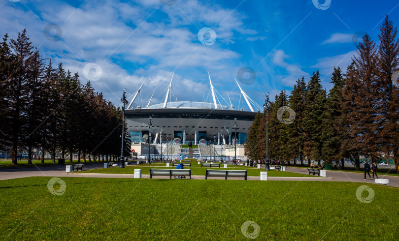 Скачать современный стадион фотосток Ozero